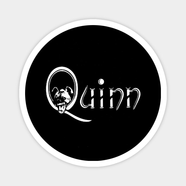 Quinn Rock logo Magnet by Diversions pop culture designs